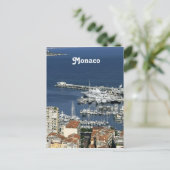 Monaco Harbour Briefkaart (Staand voorkant)