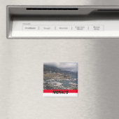 Monaco Harbour Scene met Yachts Magneet (Insitu (Vaatwasser))