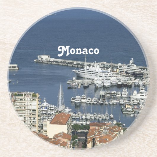 Monaco Harbour Zandsteen Onderzetter (Voorkant)