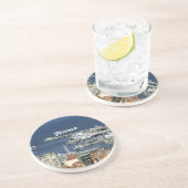 Monaco Harbour Zandsteen Onderzetter (Zijkant)