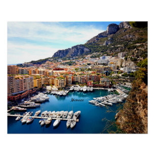 Monaco Haven Perfect Poster