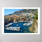 Monaco-haven Poster (Voorkant)