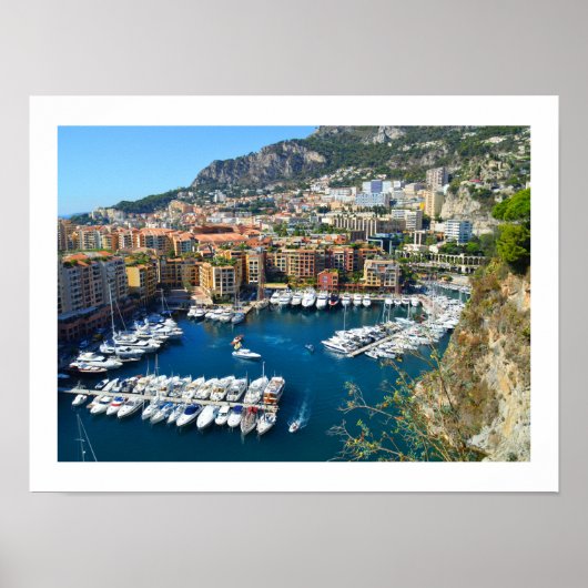 Monaco-haven Poster (Voorkant)