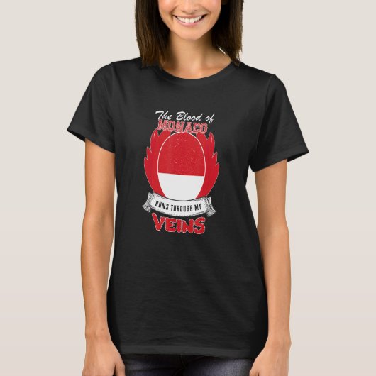 Monaco in mijn zegen t-shirt (Voorkant)