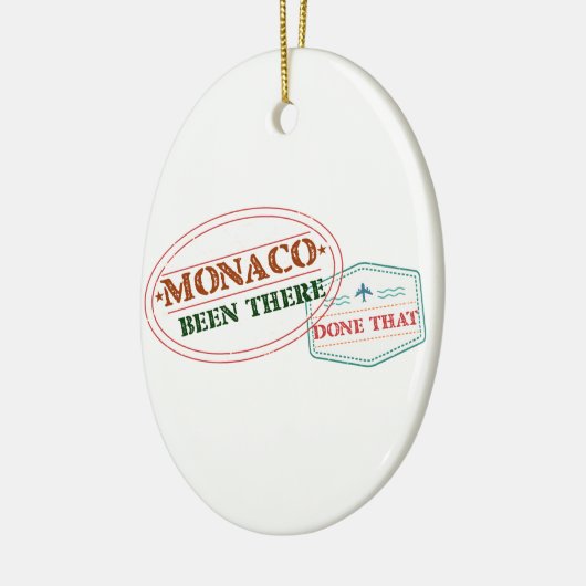 Monaco is er geweest die keramisch ornament (Links)
