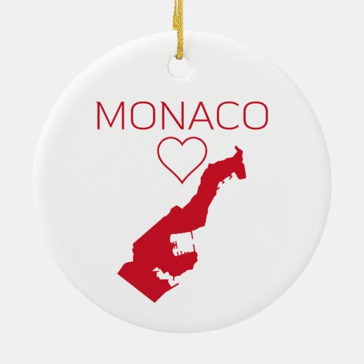 Monaco Keramisch Ornament (Achterkant)