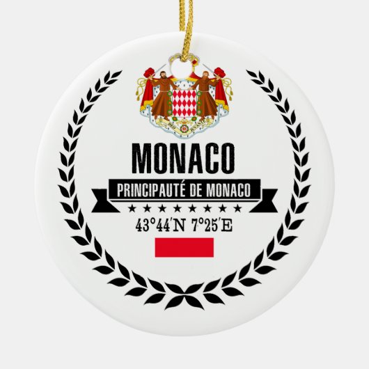 Monaco Keramisch Ornament (Voorkant)