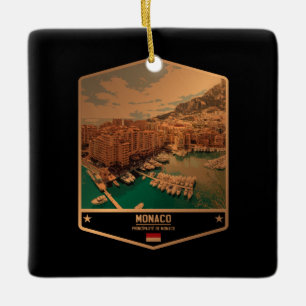 Monaco Keramisch Ornament