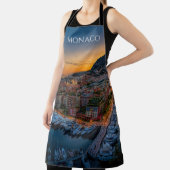 Monaco Kitchen Apron Souvenir Memento Souvenir Schort (Insitu)
