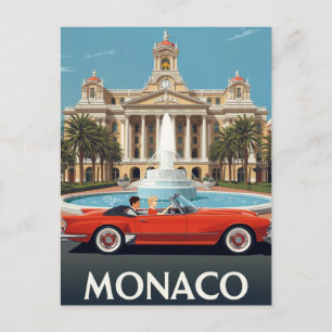 Monaco Luxe Hotel & Oldtimer Briefkaart