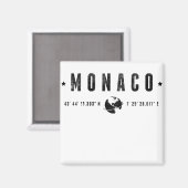 Monaco Magneet (Voorkant / Achterkant)