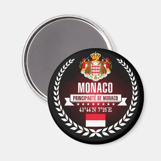 Monaco Magneet (Voorkant / Achterkant)