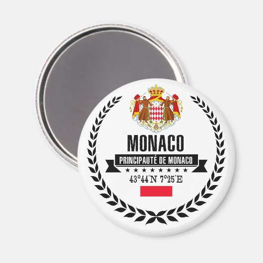 Monaco Magneet (Voorkant / Achterkant)