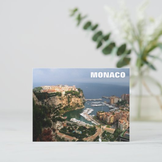 Monaco Magnet Briefkaart (Staand voorkant)