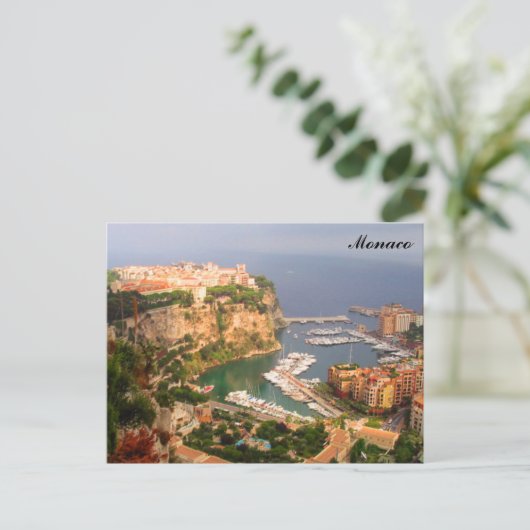 Monaco Magnet Briefkaart (Staand voorkant)