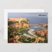 Monaco Magnet Briefkaart (Voorkant / Achterkant)