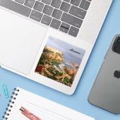 Monaco Magnet Sticker (Laptop met iPhone)
