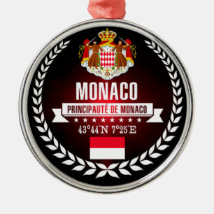 Monaco Metalen Ornament