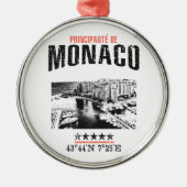 Monaco Metalen Ornament (Voorkant)