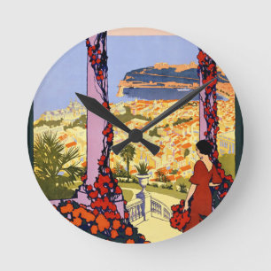 Monaco Monte Carlo Acryl Wandklok