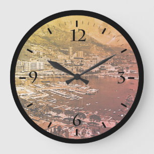  Monaco Monte-Carlo Algemeen uitzicht Jigzaag Puz Grote Klok