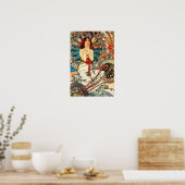 Monaco Monte Carlo Alphonse Mucha Poster (Keuken)