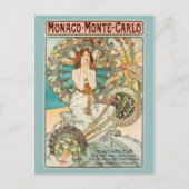 Monaco Monte-Carlo Briefkaart (Voorkant)