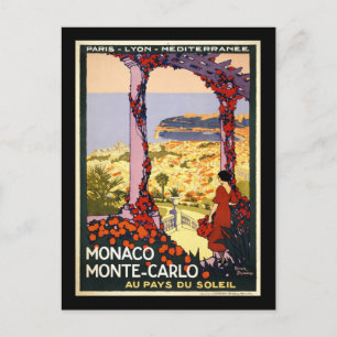 Monaco Monte Carlo Briefkaart