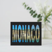 monaco monte carlo briefkaart (Staand voorkant)