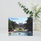 Monaco Monte Carlo Briefkaart (Staand voorkant)