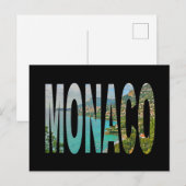 monaco monte carlo briefkaart (Voorkant / Achterkant)