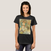 Monaco, Monte-Carlo, Chemins de Fer P.L.M by Mucha T-shirt (Voorkant volledig)