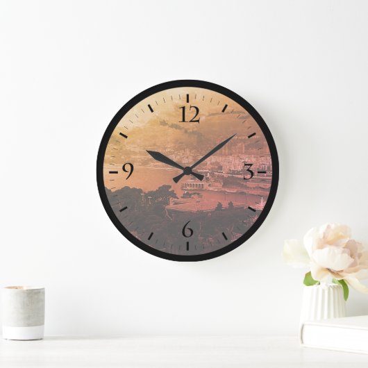  Monaco Monte-Carlo Coast uitzicht Horlogeband Grote Klok (Huis)