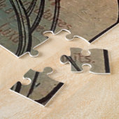 Monaco Monte Carlo door Alphonse Mucha Legpuzzel (Zijkant)