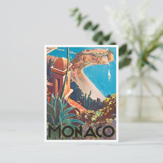 Monaco Monte Carlo France  Briefkaart (Staand voorkant)