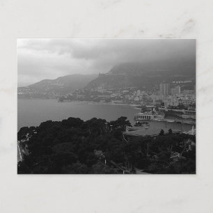 Monaco Monte Carlo kustgebied uitzicht Briefkaart