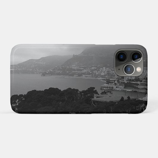  Monaco Monte Carlo kustgebied uitzicht Case-Mate iPhone Case (Achterkant (horizontaal))