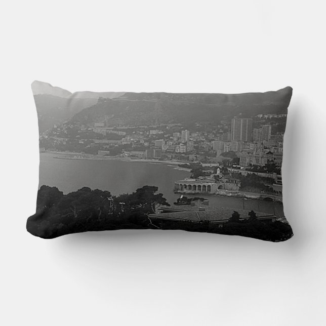  Monaco Monte Carlo kustgebied uitzicht Kussen (Voorkant)