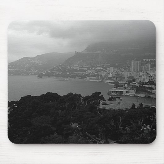 Monaco Monte Carlo kustgebied uitzicht Muismat (Voorkant)