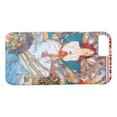 Monaco, Monte-Carlo, Mucha Case-Mate iPhone Case (Achterkant (Horizontaal))