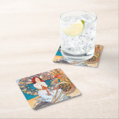 Monaco, Monte-Carlo, Mucha Kartonnen Onderzetters (Insitu)