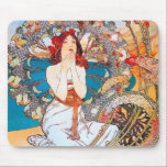 Monaco, Monte-Carlo, Mucha Muismat<br><div class="desc">Alphonse Mucha (24 juli 1860 - 14 juli 1939) was een Tsjechische schilder, illustrator en grafisch kunstenaar, die in Parijs woonde tijdens de Art Nouveau-periode, het bekendst om zijn duidelijk gestileerde en decoratieve theatrische posters, met name die van Sarah Bernhardt. Hij produceerde illustraties, advertenties, decoratieve panelen en design, die tot...</div>
