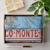 Monaco, Monte-Carlo, Mucha Tissuepapier (Geschenk)