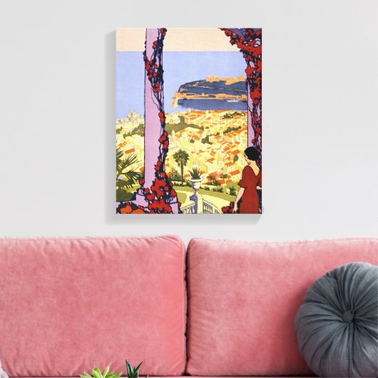  Monaco Monte Carlo Omwikkeld Canvas (Insitu (Woonkamer))