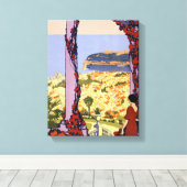  Monaco Monte Carlo Omwikkeld Canvas Afdruk (Insitu (Houten vloer))