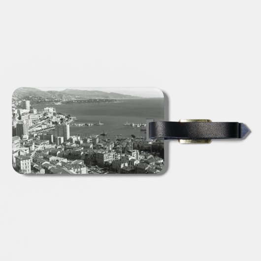  Monaco Monte Carlo Port Jigsa Bagagelabel (Achterkant horizontaal)