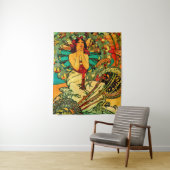 Monaco Monte Carlo Poster door Alphonse Mucha Wandkleed (In situ)