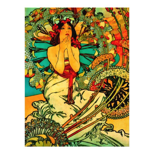 Monaco Monte Carlo Poster van Alphonse Mucha (Voorkant)