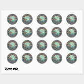 Monaco Monte Carlo 's Nachts Ronde Sticker (Vel)