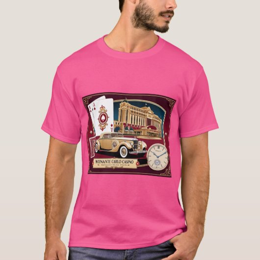 Monaco Monte Carlo T-shirt (Voorkant)